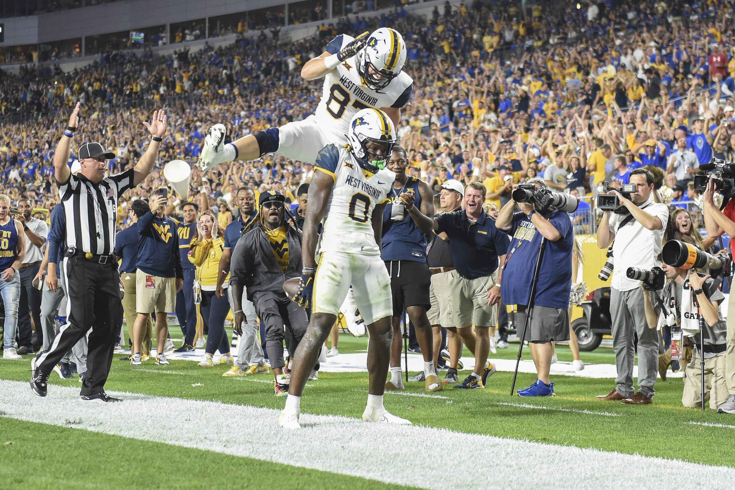 WVU receiver Bryce Ford-Wheaton declares for NFL Draft